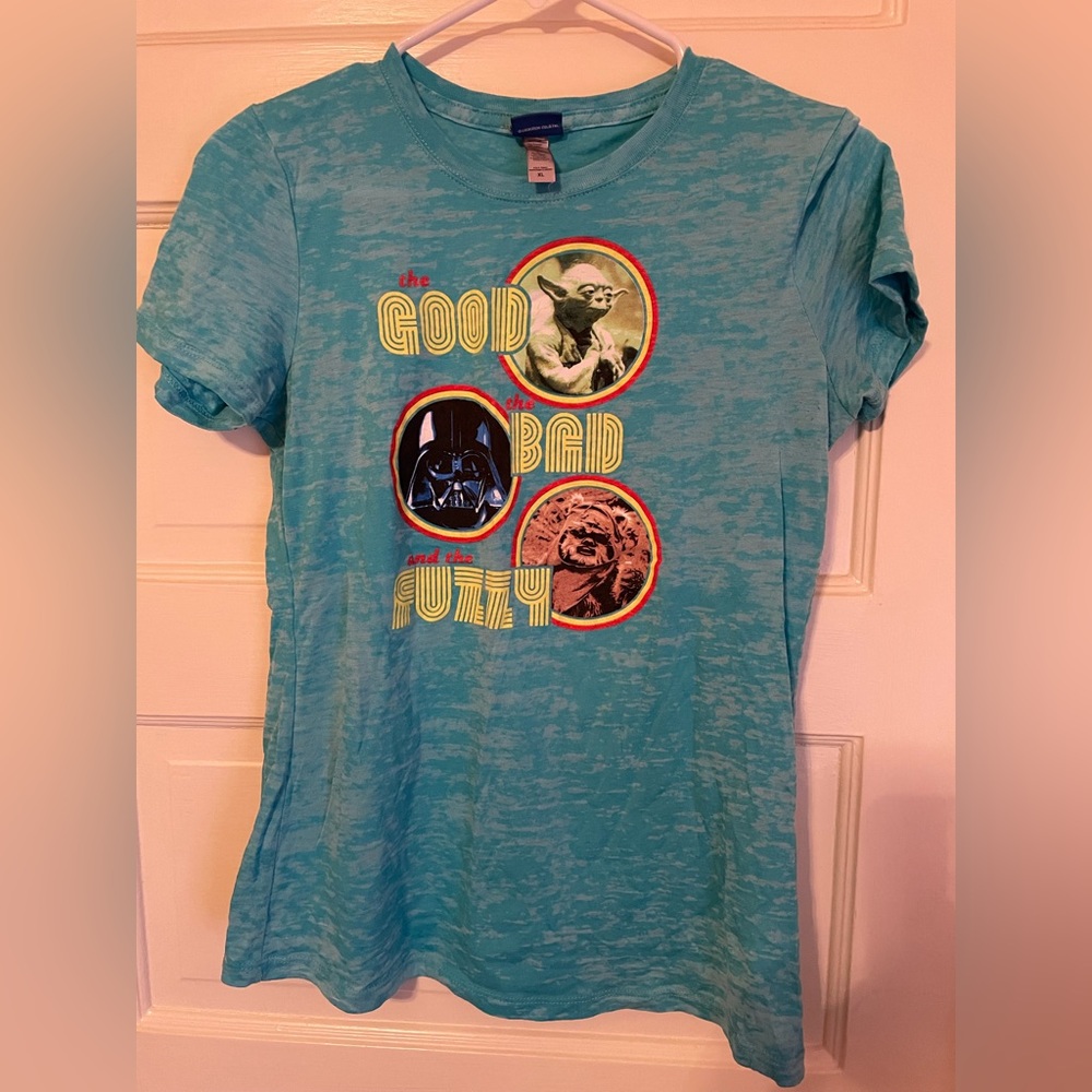 star wars tshirt juniors -xl